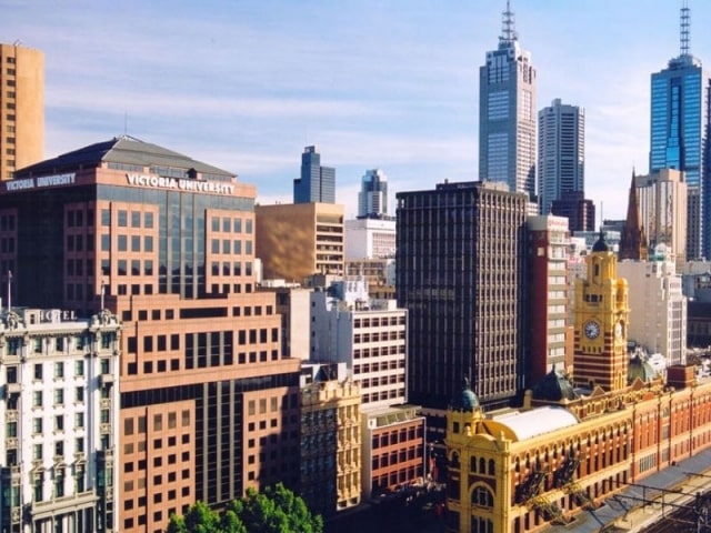Góc thành phố thuộc bang Victoria ở Úc