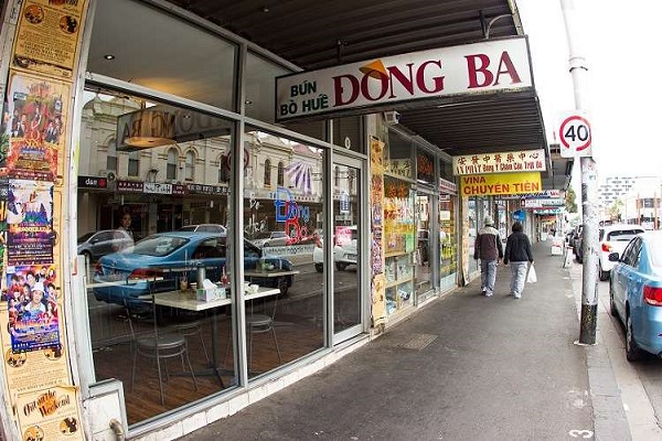 Một khu chợ của người Việt tại nước Úc
