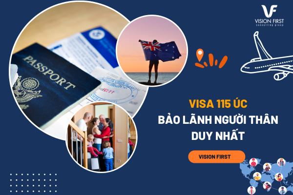 Visa 115 Úc - Bảo lãnh người thân duy nhất