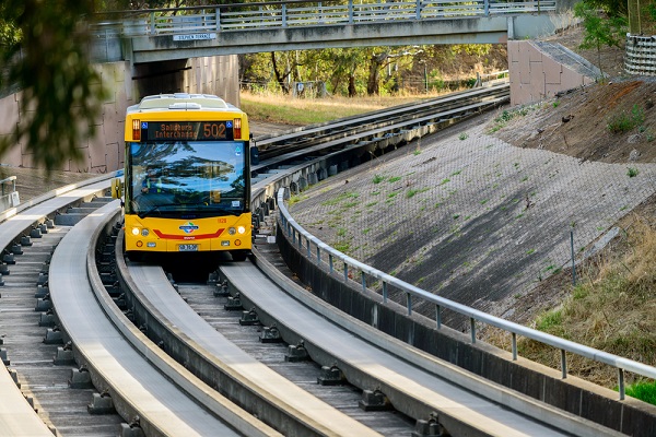 Tuyến xe bus hiện đại ở các thành phố Nam Úc