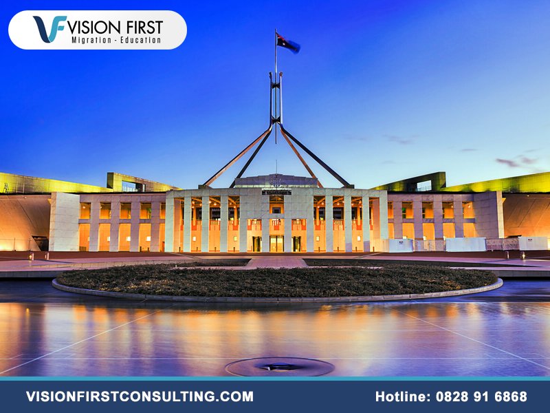 Canberra là thủ đô của Úc