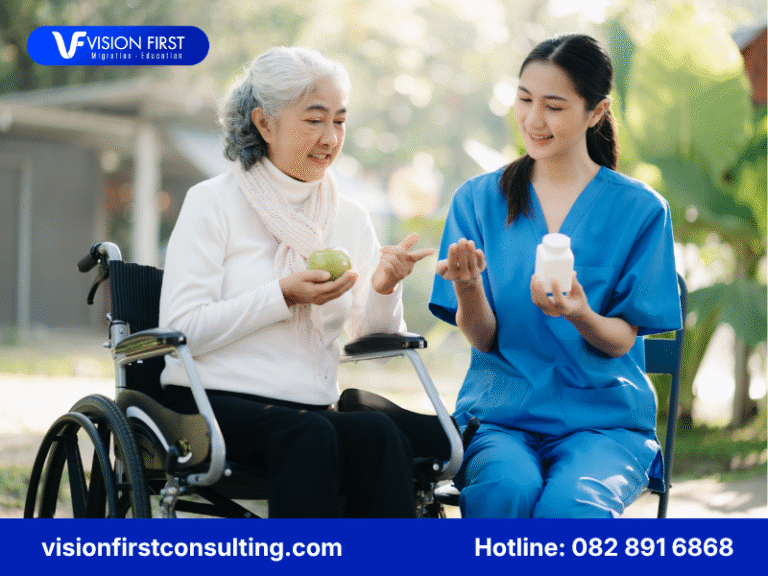 Định cư aged care Úc