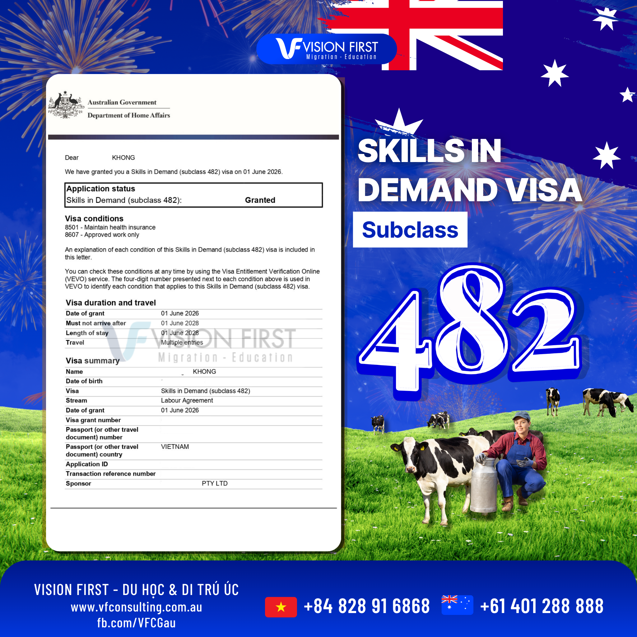 Visa Grant 2